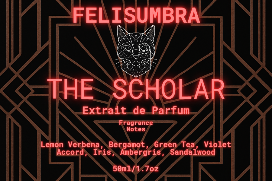 The Scholar - Extrait de Parfum (Lemon Verbena • Green Tea • Ambergris)